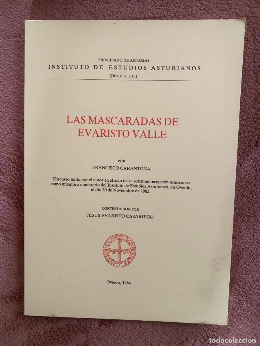 Arte: F. Caranto&ntilde;a (1984): Las mascaradas de Evaristo Valle - Foto 1