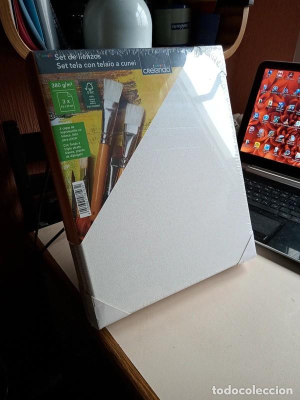 Arte: Set de 3 lienzos sin usar - Foto 2