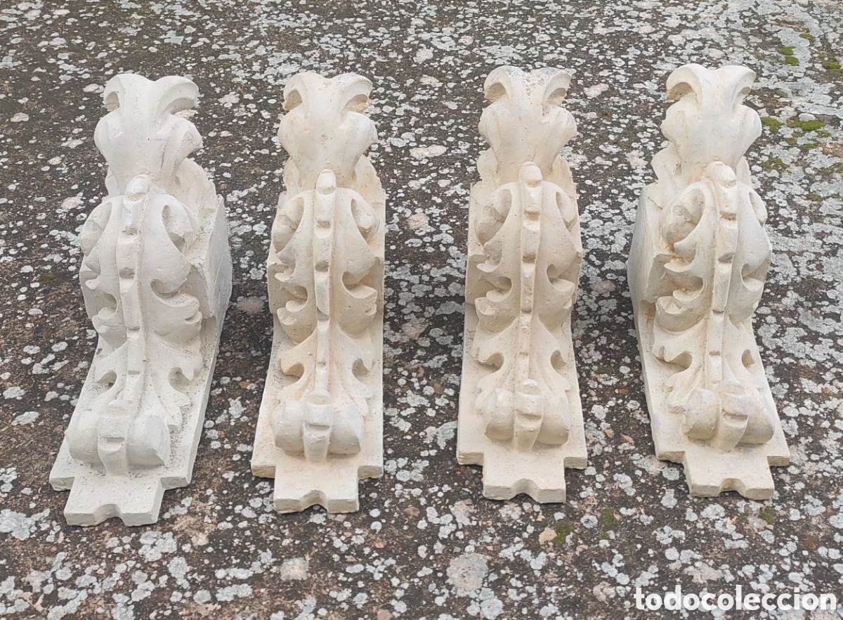Arte: 4 canecillos barrocos - Foto 3