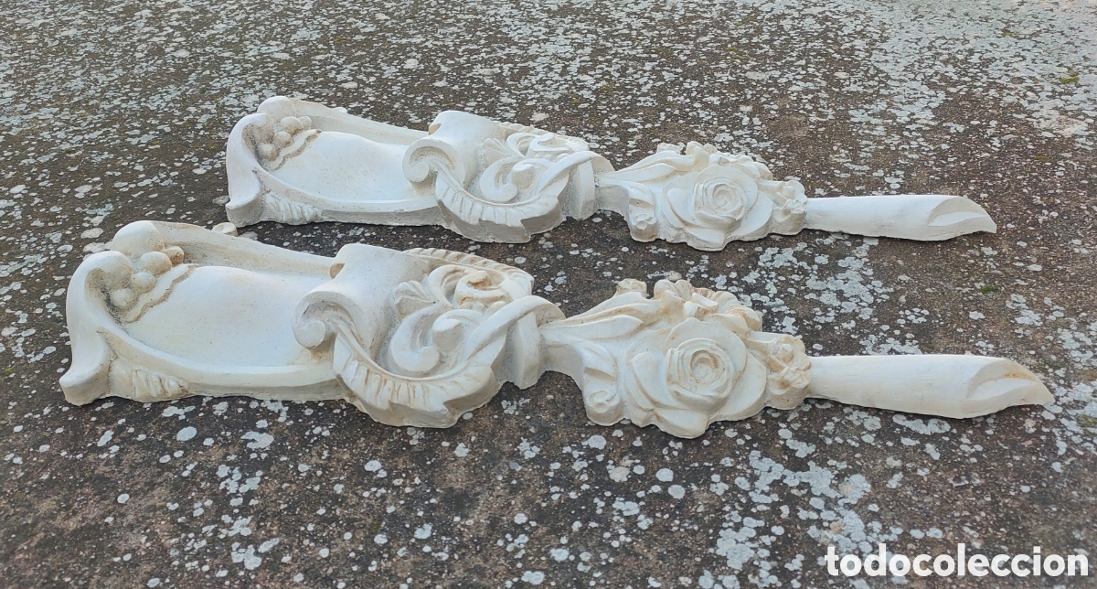 Arte: Dos adornos de pasta-madera - Foto 2