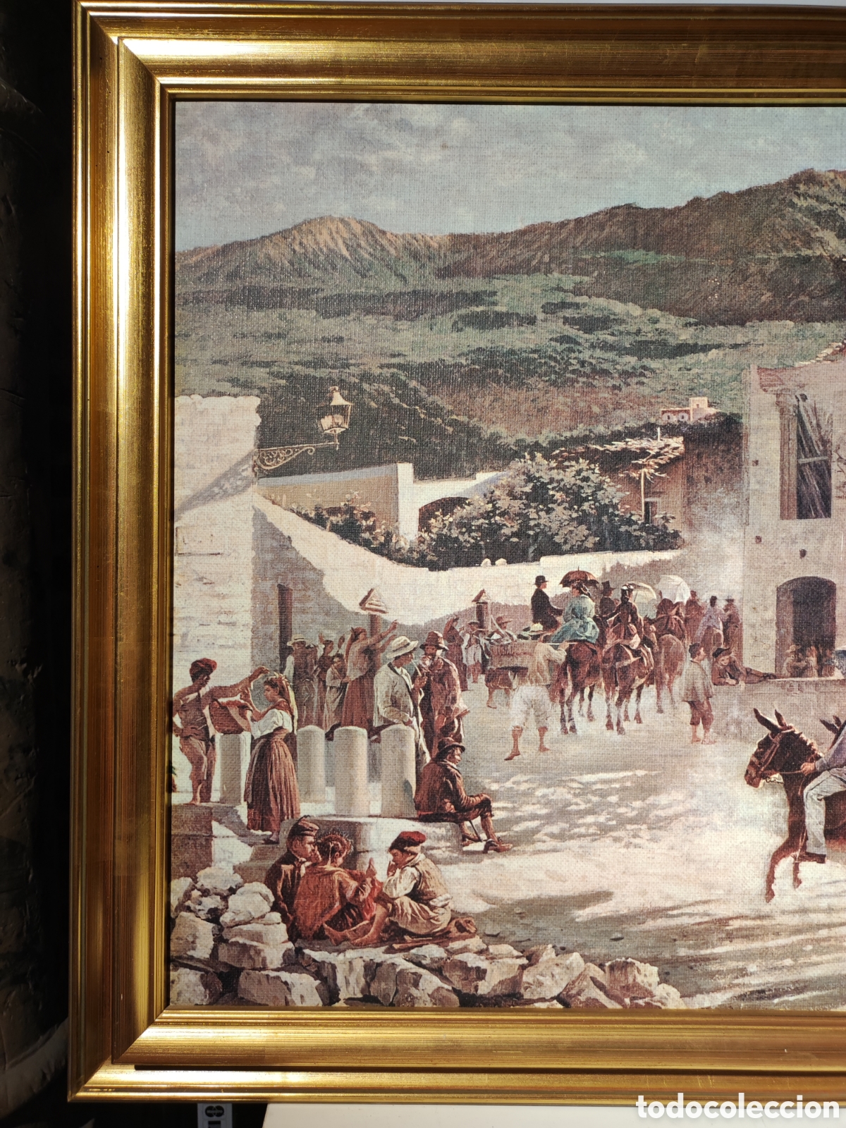Arte: Cuadro de escena de viaje - Foto 3