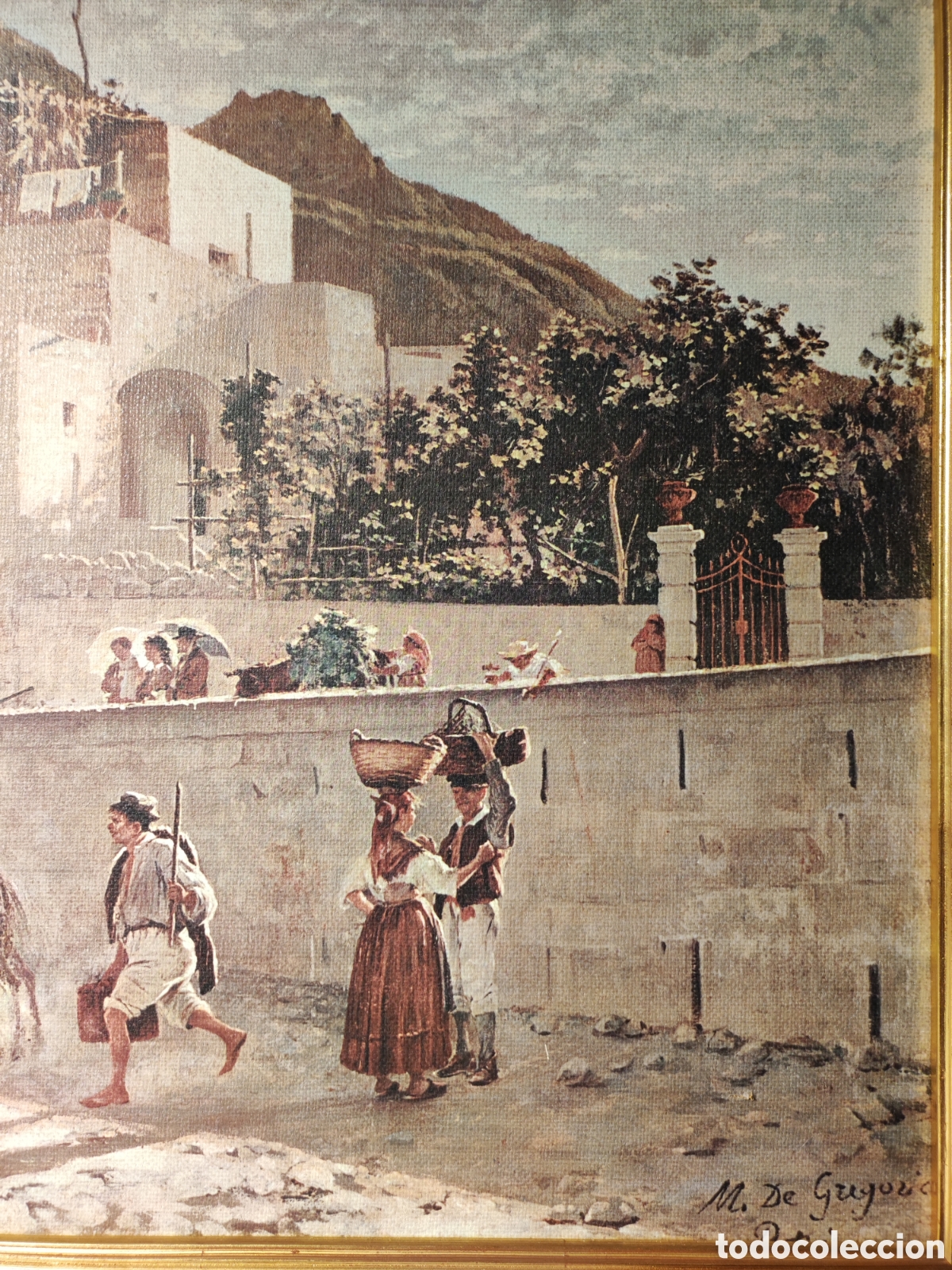 Arte: Cuadro de escena de viaje - Foto 5