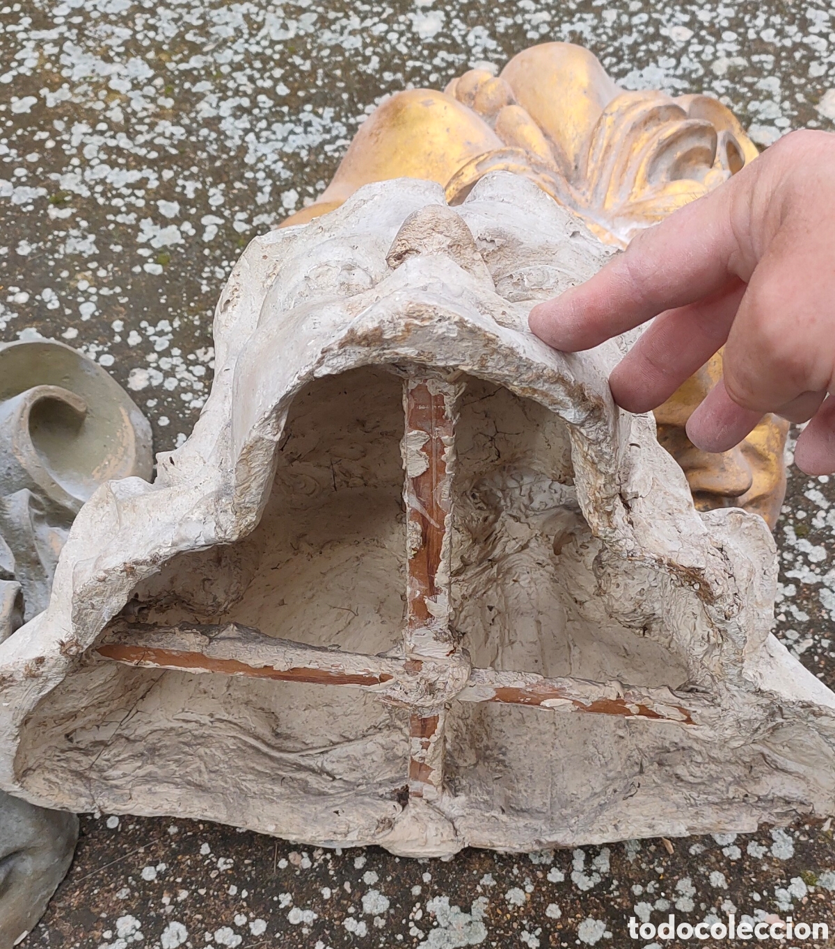 Arte: Tres cabezas ornamentales - Foto 3