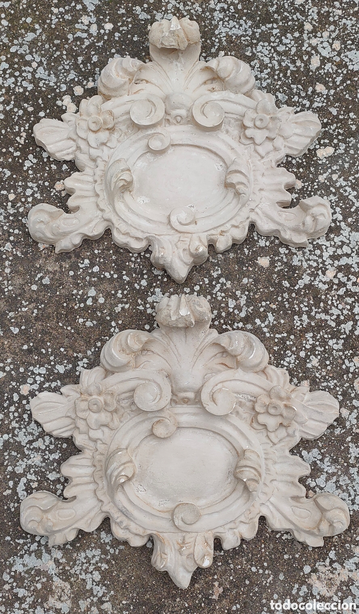 Arte: 2 escudos estilo barroco - Foto 1