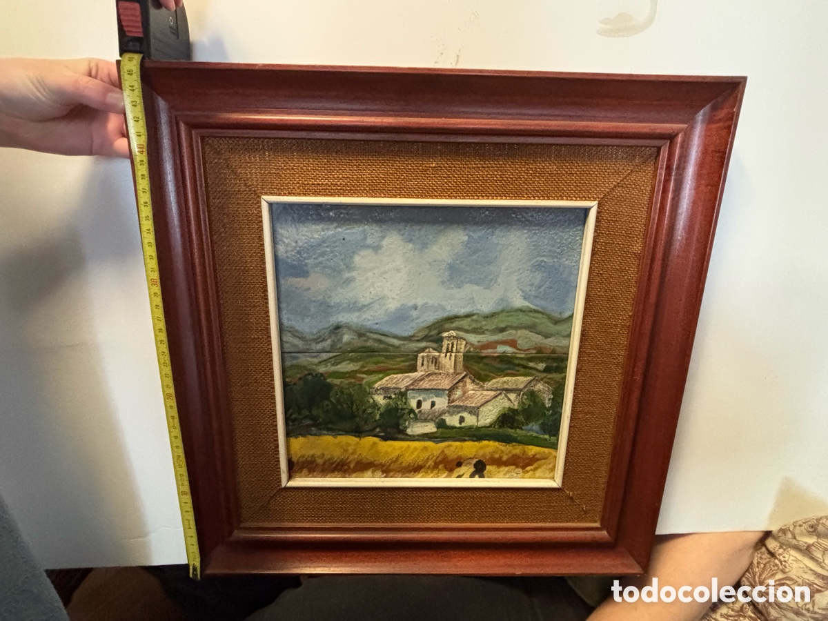 Arte: Cuadro Esmalte enmarcado - Foto 4