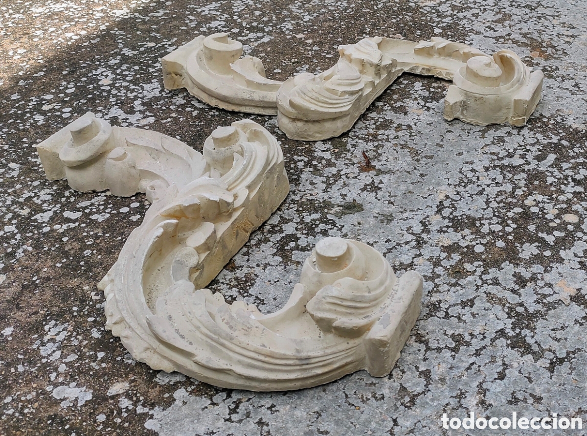 Arte: Pareja de adornos de pasta-madera - Foto 2