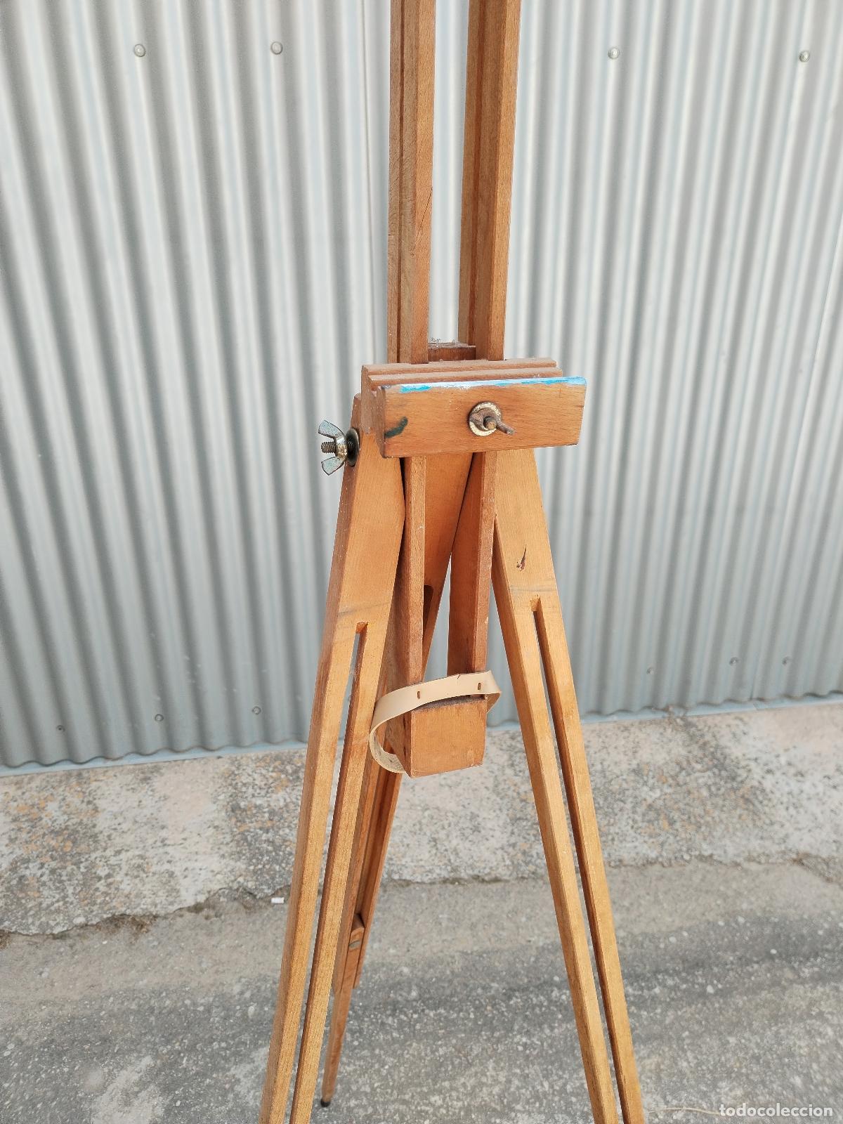 Arte: antiguo caballete de pintor - Foto 6