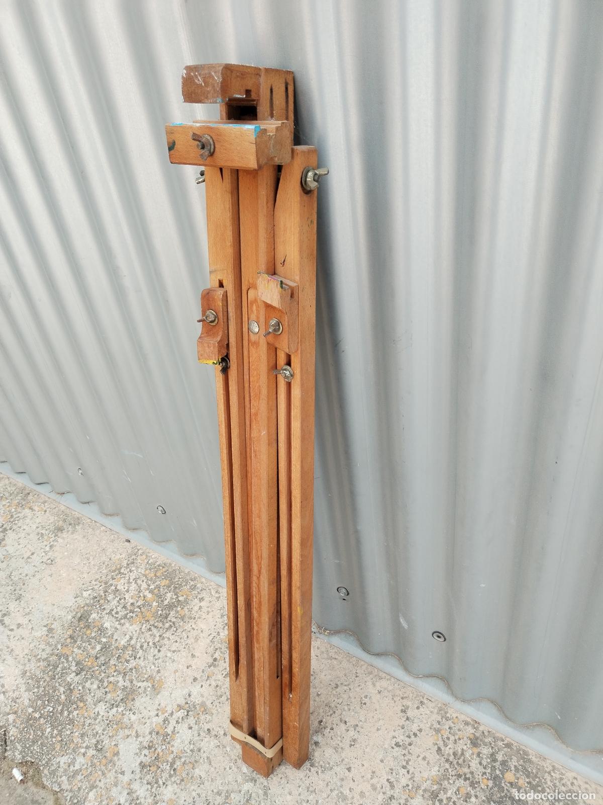 Arte: antiguo caballete de pintor - Foto 8
