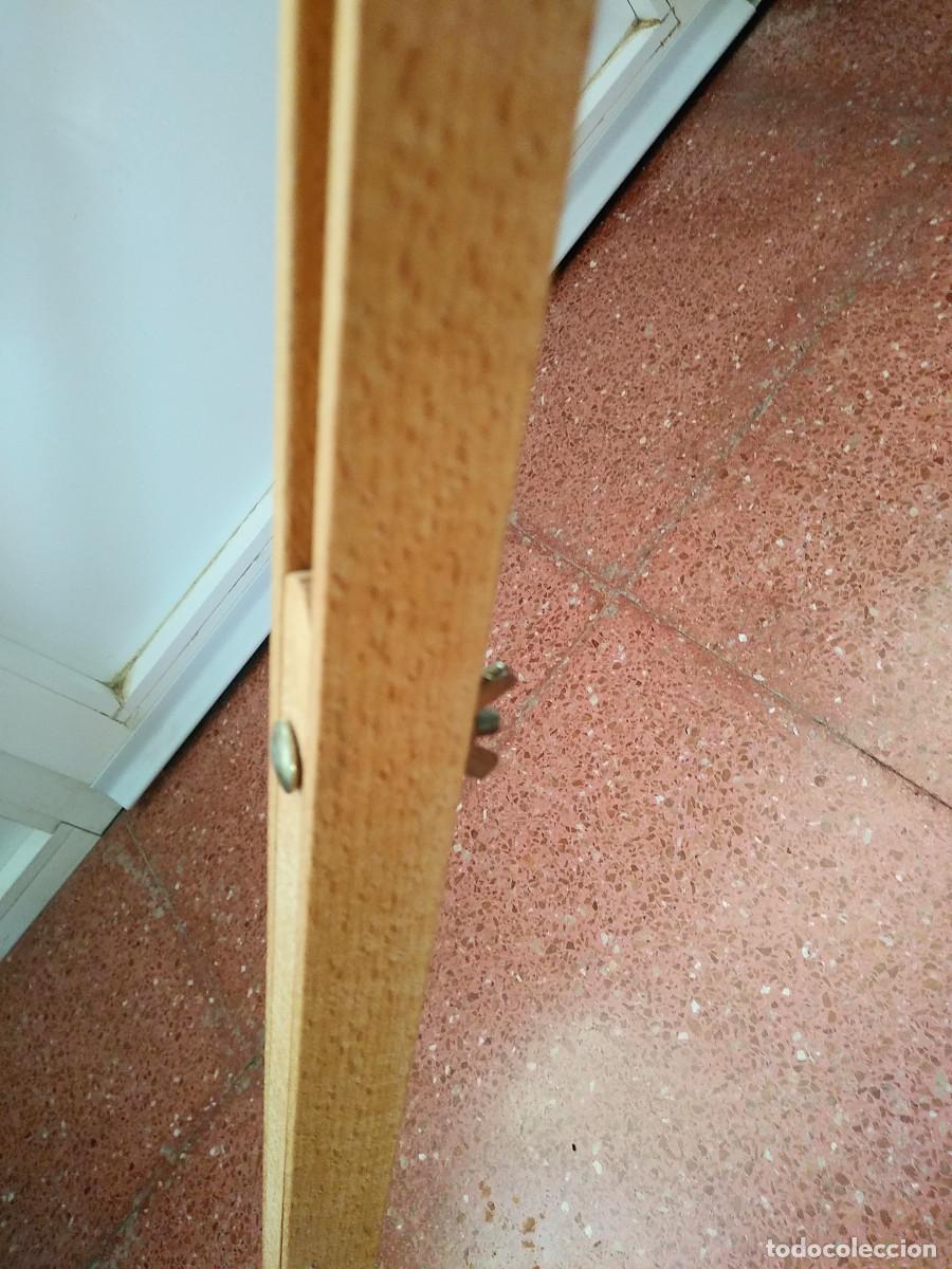 Arte: CABALLETE DE PIE DE MADERA. - Foto 10