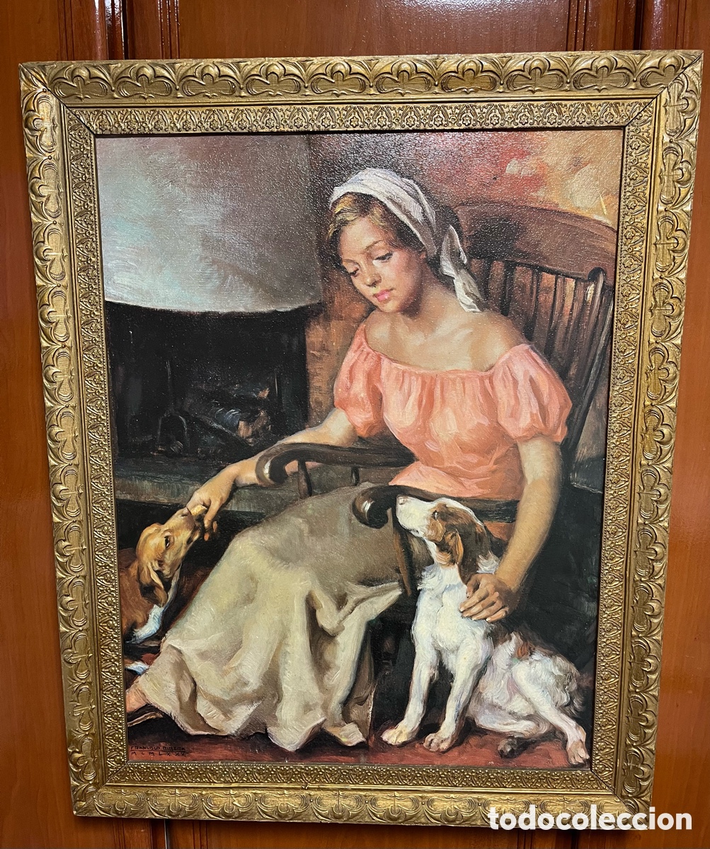 Arte: Cuadro con pintura De Francisco ribera xxv - Foto 3
