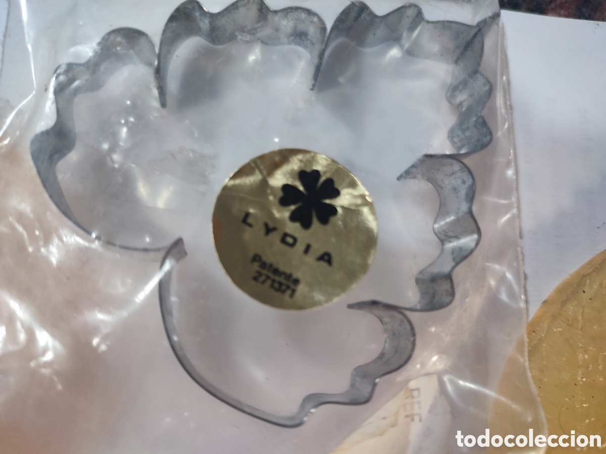 Arte: Lote moldes para hojas. Vintage - Foto 3