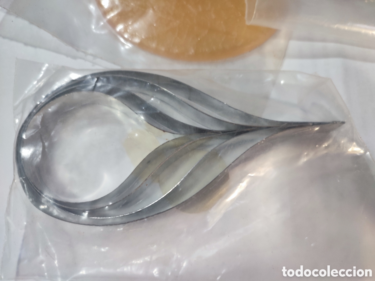 Arte: Lote moldes para hojas. Vintage - Foto 6