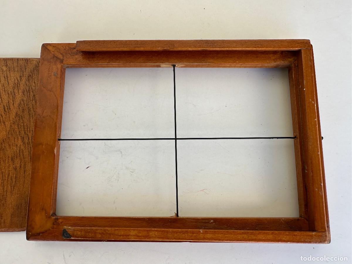 Arte: ANTIGUO VISOR O CUADR&Iacute;CULA DE PINTOR - Foto 5