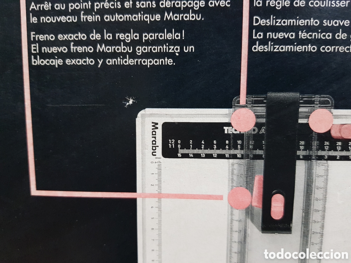 Arte: MARABU TECHNO TABLERO DE DIBUJO T&Eacute;CNICO + CABEZAL DE PRECISI&Oacute;N - Foto 10