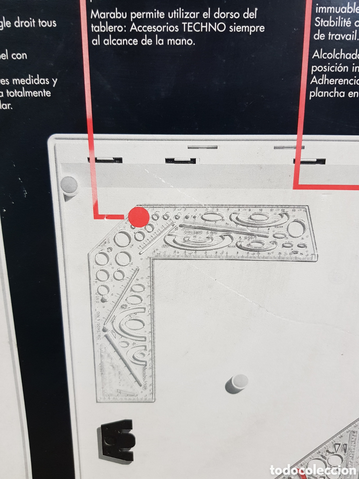 Arte: MARABU TECHNO TABLERO DE DIBUJO T&Eacute;CNICO + CABEZAL DE PRECISI&Oacute;N - Foto 13
