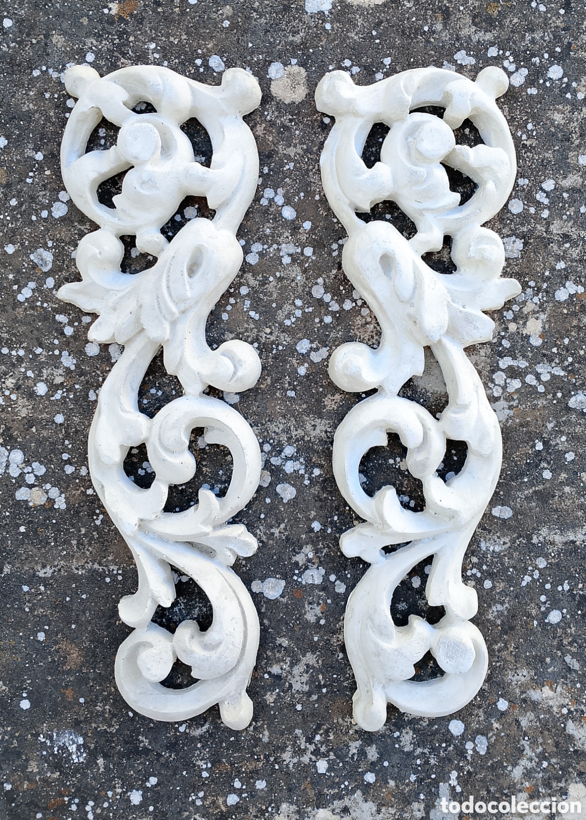 Arte: Pareja de adornos de pasta-madera - Foto 3