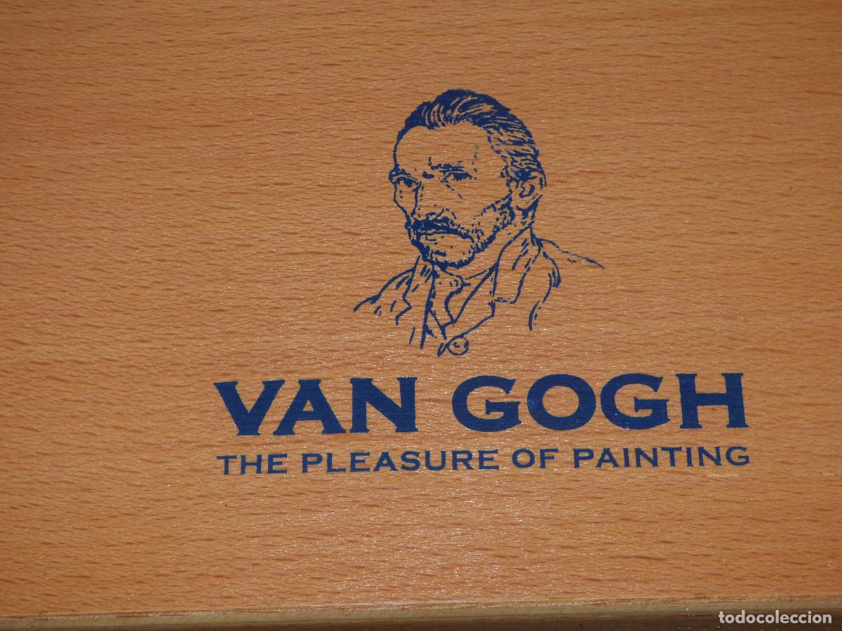 Arte: Maletin de madera Van Gogh.Para pintar al oleo. - Foto 17