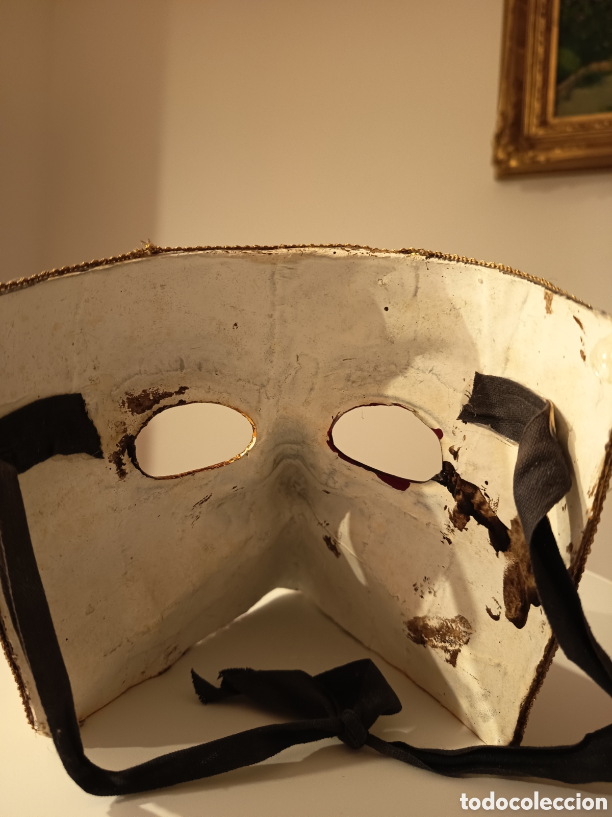 Arte: Antifaz Veneciano. Creado a mano. - Foto 6