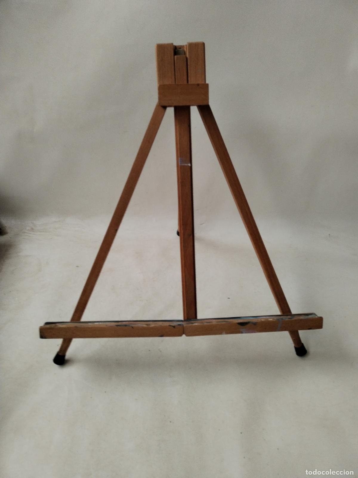 Arte: caballete de pintor plegable de sobremesa - Foto 5