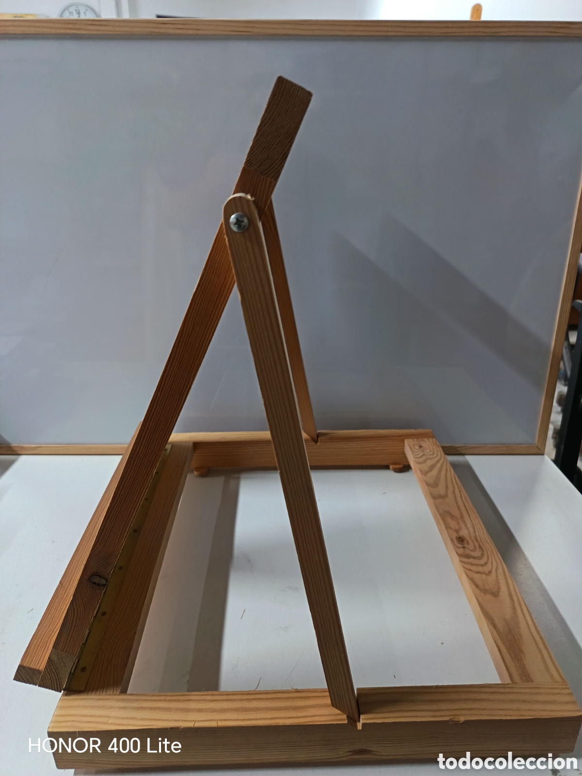 Arte: Caballete de madera para Cuadro o Relieve - Foto 2