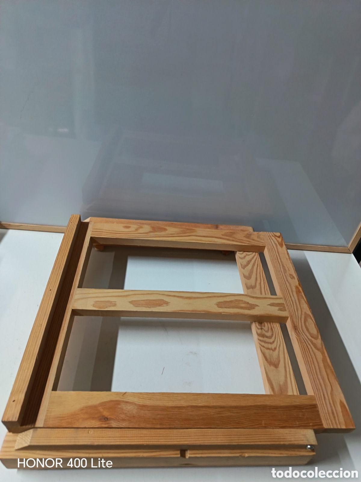 Arte: Caballete de madera para Cuadro o Relieve - Foto 5