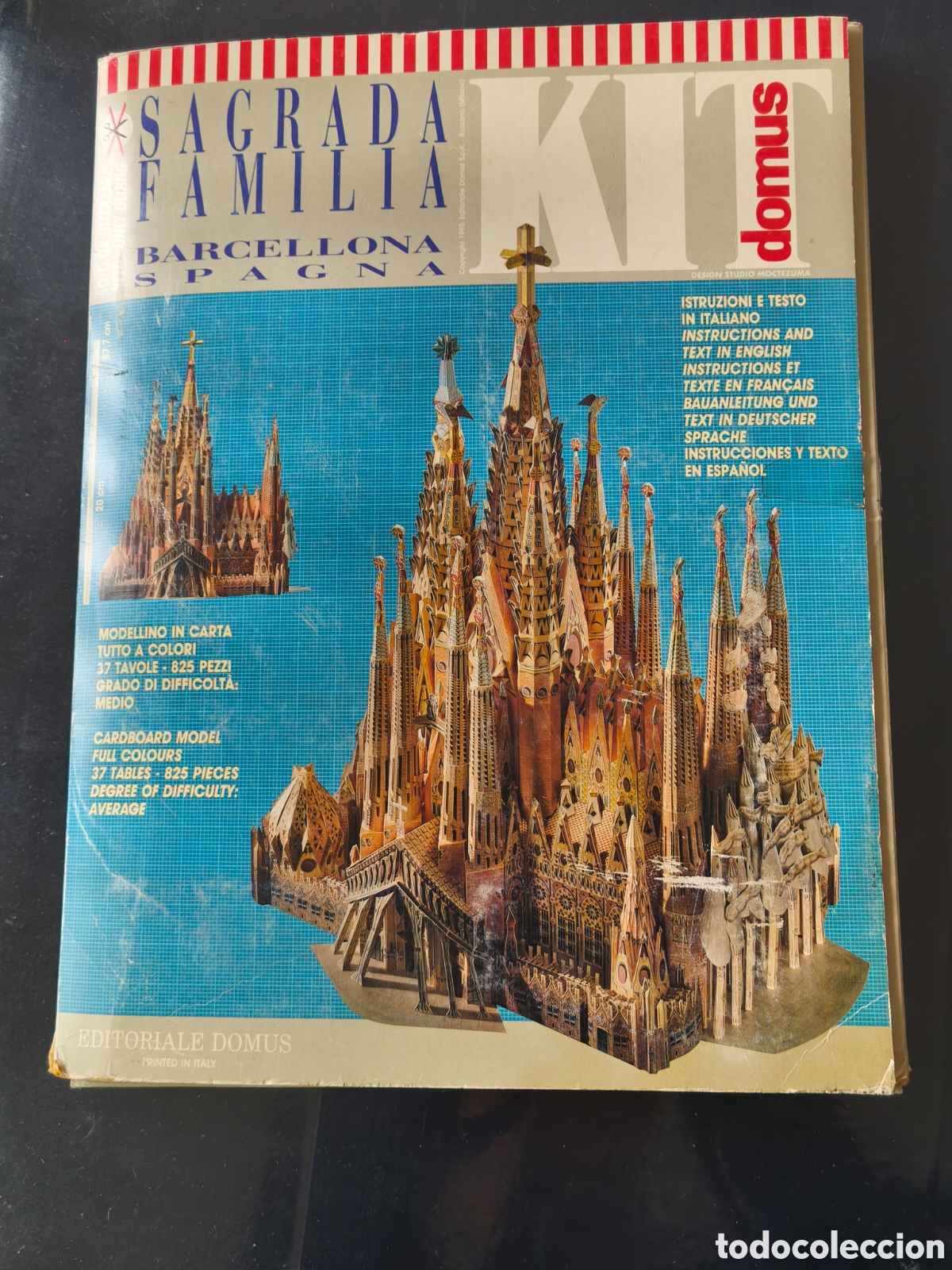 Arte: Maqueta cartulina Sagrada Familia