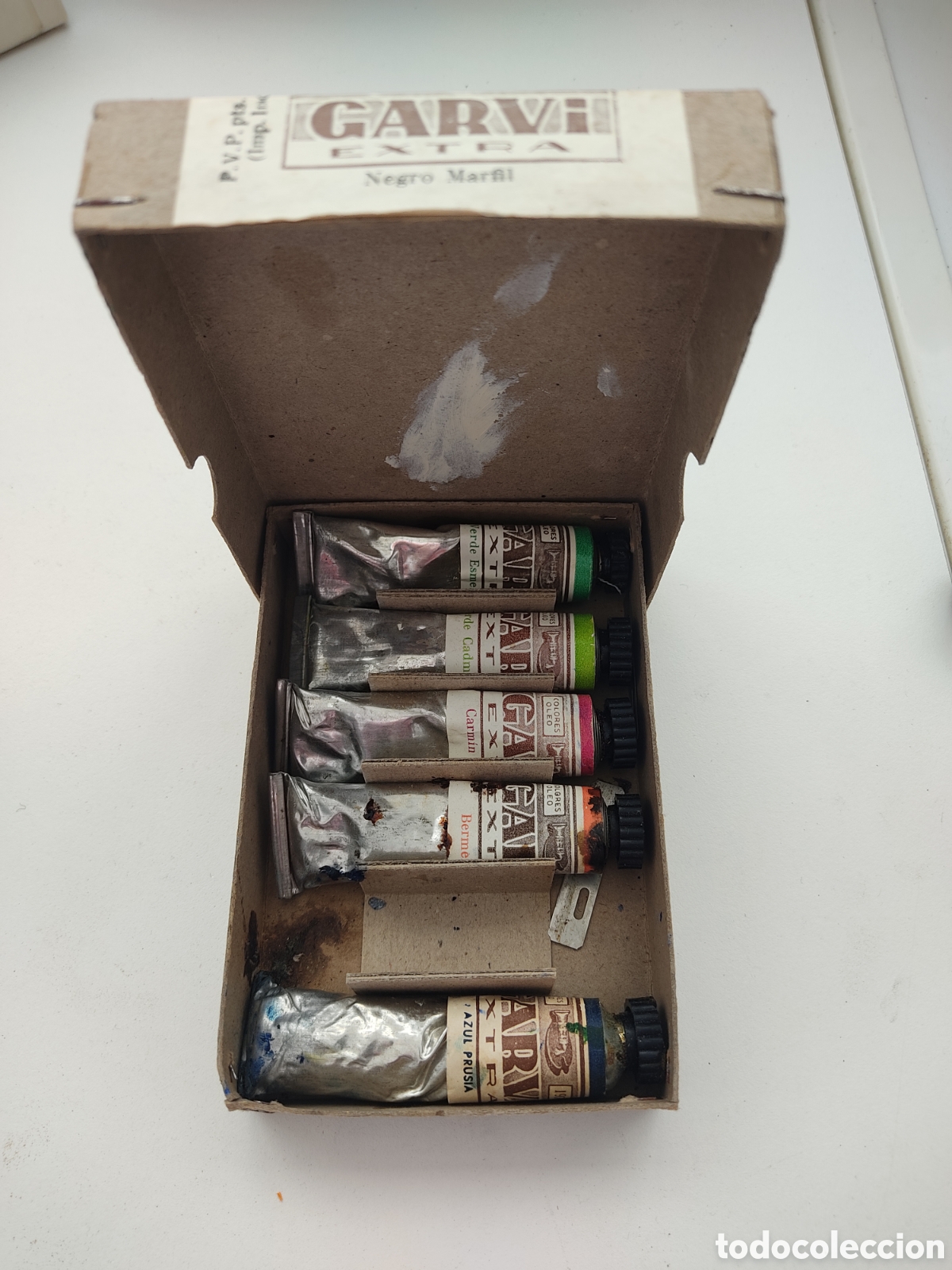 Arte: CAJA COLORES AL OLEO GARVI