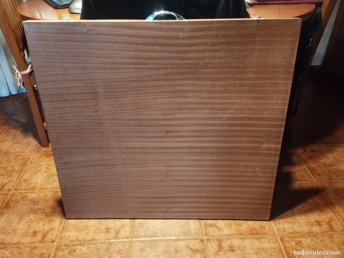 Arte: Malet&iacute;n Portafolios Grande de Madera (88x80 cm) para Arte y Planos