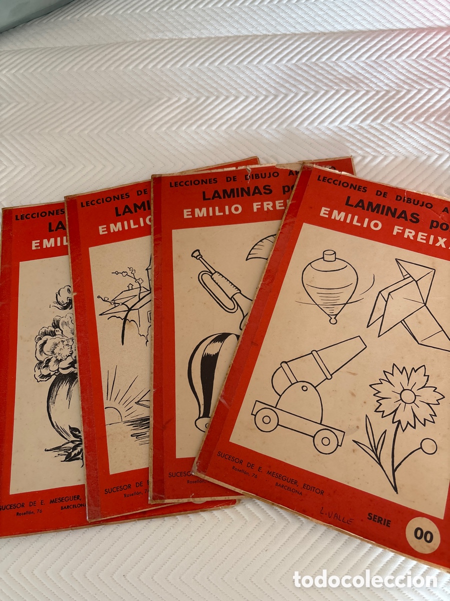 Arte: Lote de 11 carpetas de l&aacute;minas Freixas