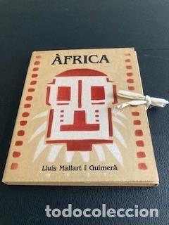 Arte: Libreto bibli&oacute;filo Miquel Plana, &Aacute;FRICA. Entre la memoria y el olvido.