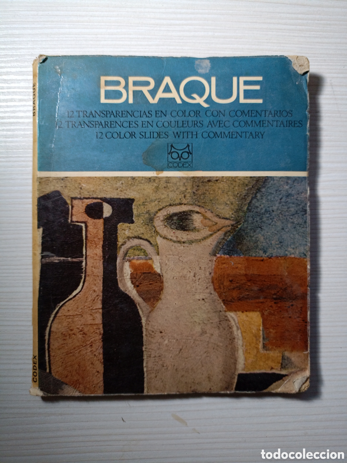 Art: Editorial Codex en 1969. 11 diapositivas a color de obras del artista Georges Braque