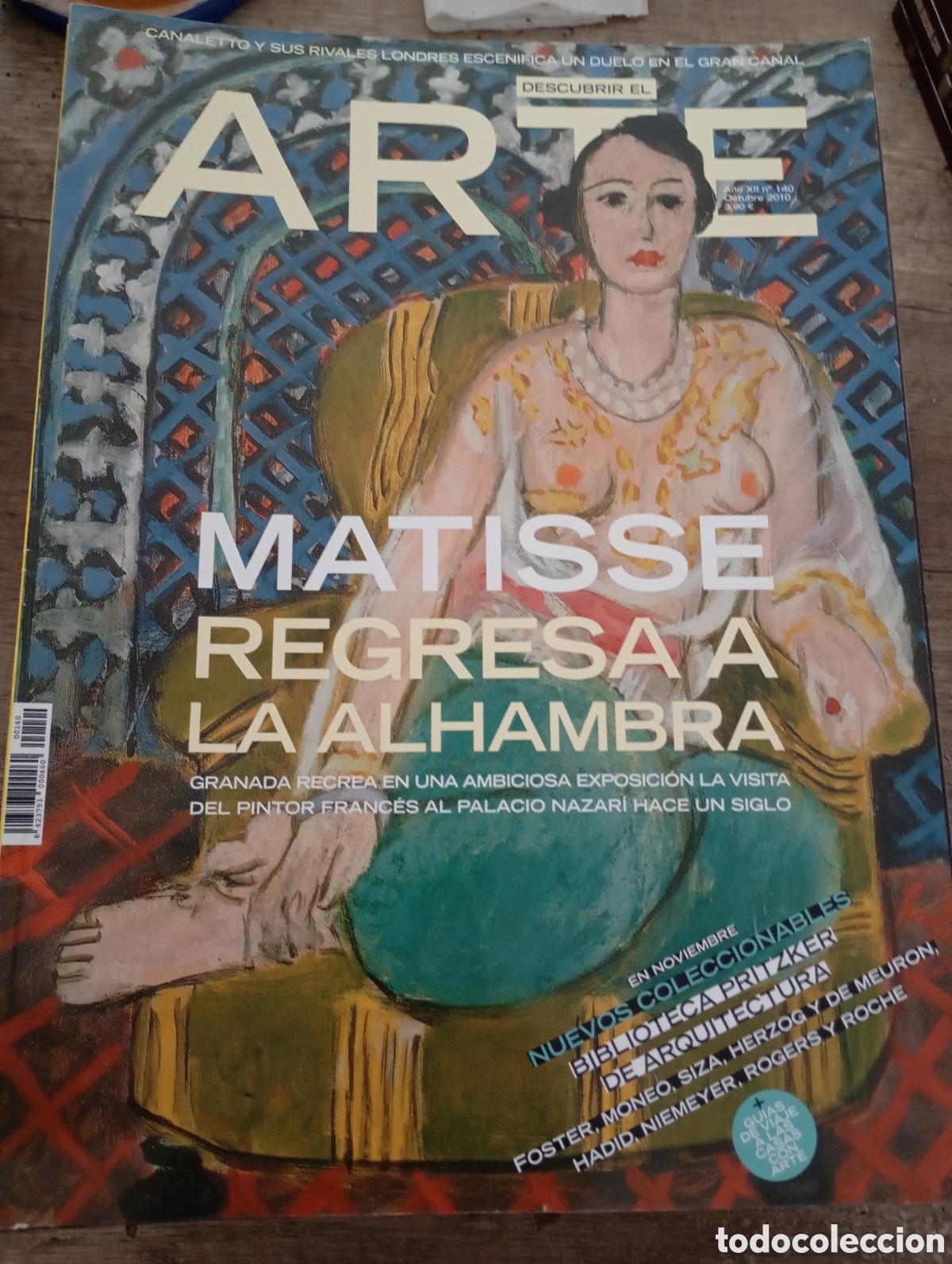 Arte: Revista. Descubrir el arte n 140. Matisse regresa a la Alhambra