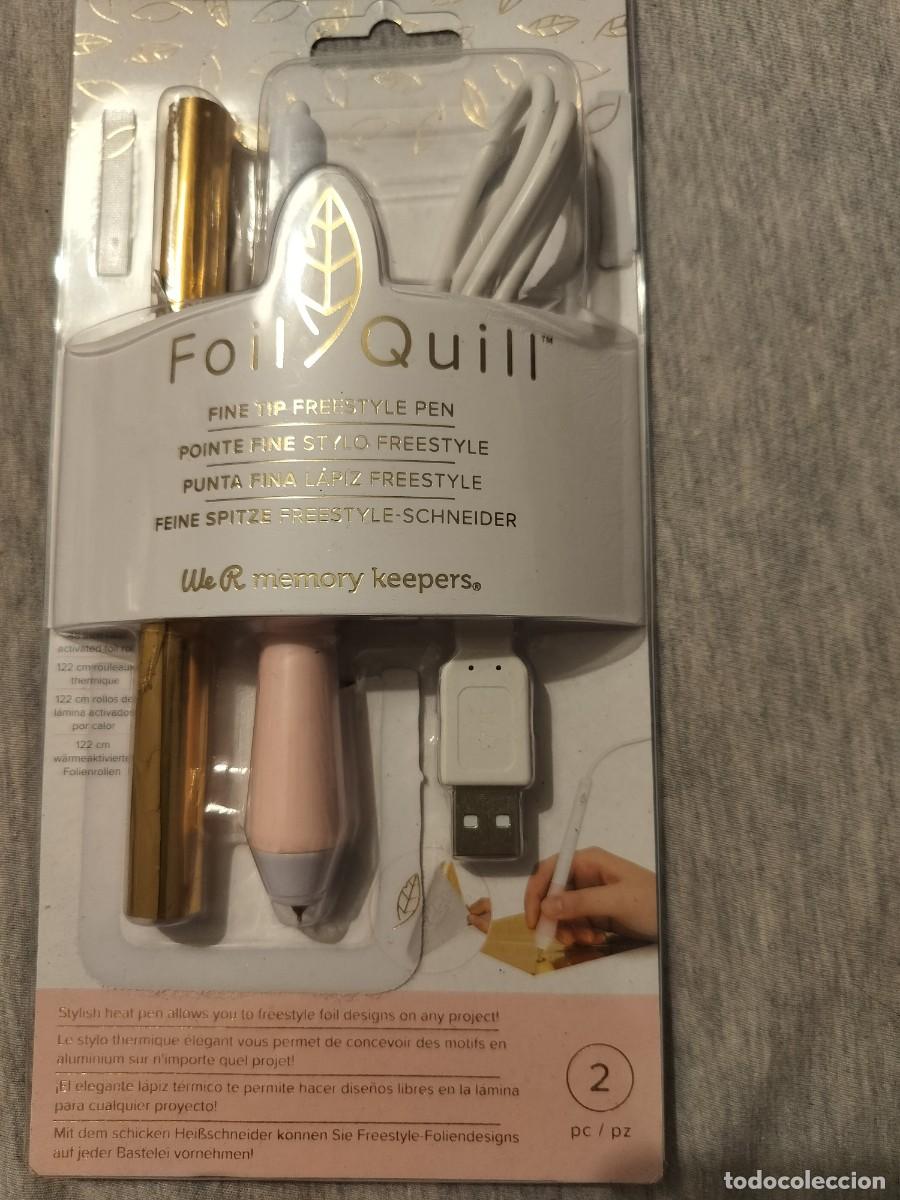 Arte: Kit para aplicar foil en con lapiz caliente usb - Foto 1