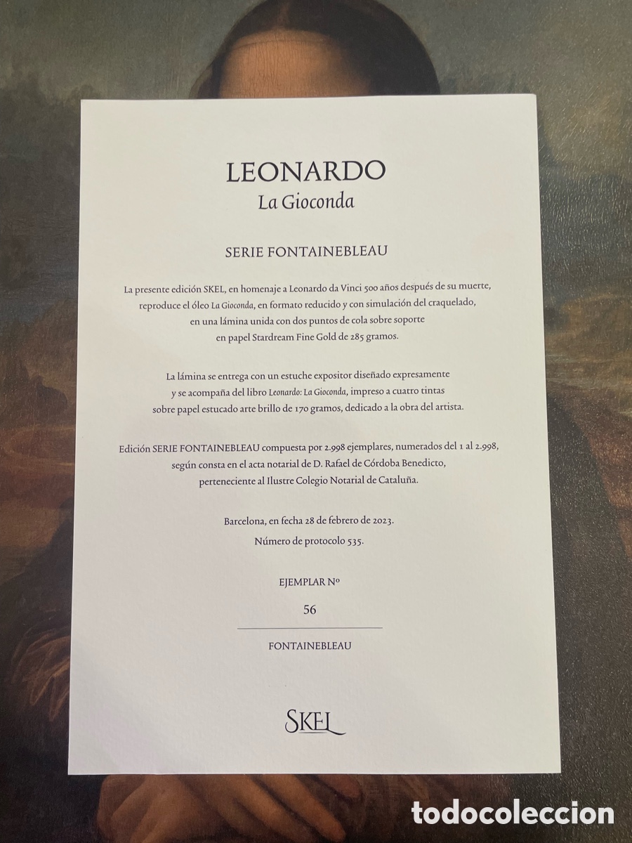 Arte: Leonardo. Gioconda colecci&oacute;n limitada - Foto 3