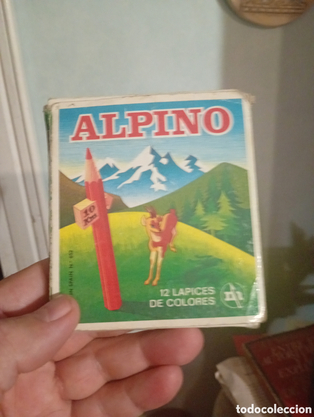 Arte: CAJA LAPICEROS MINI ALPINO a&ntilde;os ,80