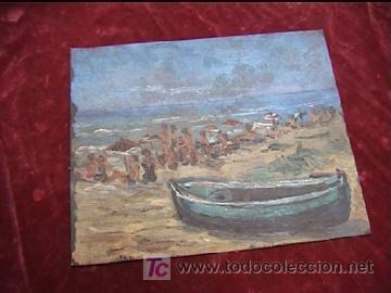 Arte: OLEO SOBRE TABLEX MARINA - Foto 1