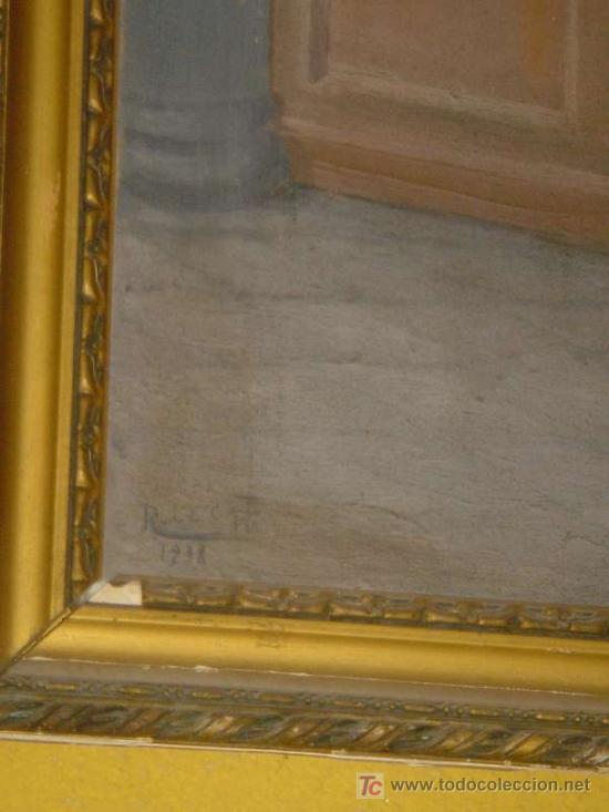 Arte: &Oacute;LEO EN LIENZO REF.3703 - Foto 2