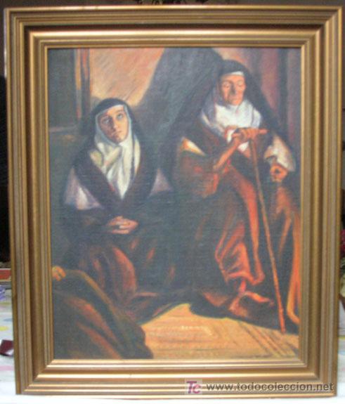 Arte: CARMELITAS  Rezando el Rosario - Foto 1