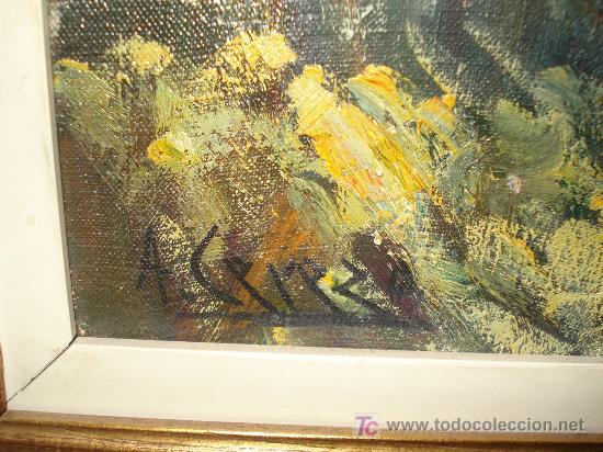 Arte: ESPECTACULAR OLEO DE A.CEREZO. - Foto 4