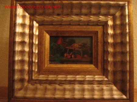 Arte: OFERTA CHOLLO DEL MES MINIATURA BODEGON - Foto 1