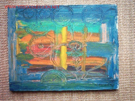 Arte: PALLENZUELA.  OLEO/LIENZO. 35 x 27 cm. FIRMADO. FECHADO: 92