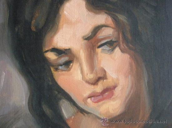 Arte: GITANA. OLEO SOBRE LIENZO - Foto 5