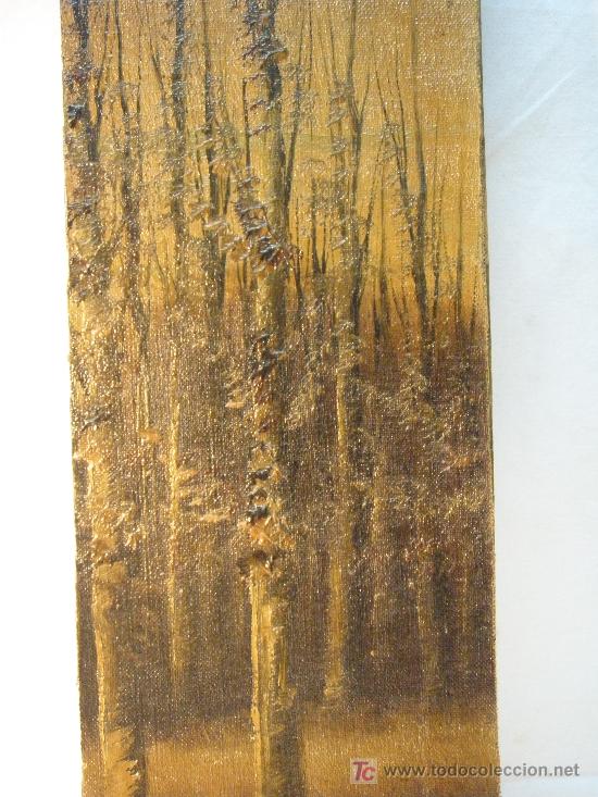 Arte: ARBOLEDA. OLEO S/LIENZO DEL XIX - Foto 1