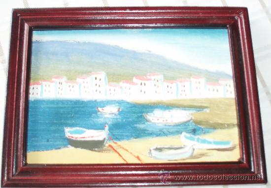 Arte: pintura de una marina
