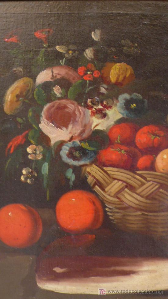 Arte: BODEG&Oacute;N s.XIX, tama&ntilde;o: 69x89 cm. - Foto 4
