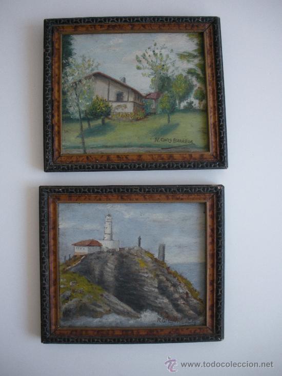 Arte: PAREJA DE PEQUE&Ntilde;OS CUADROS - Foto 2