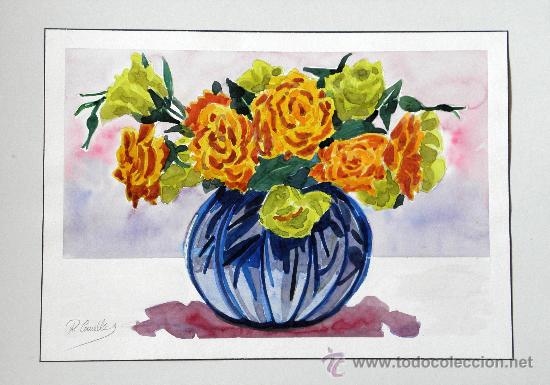 Arte: Jarron de flores - Foto 1