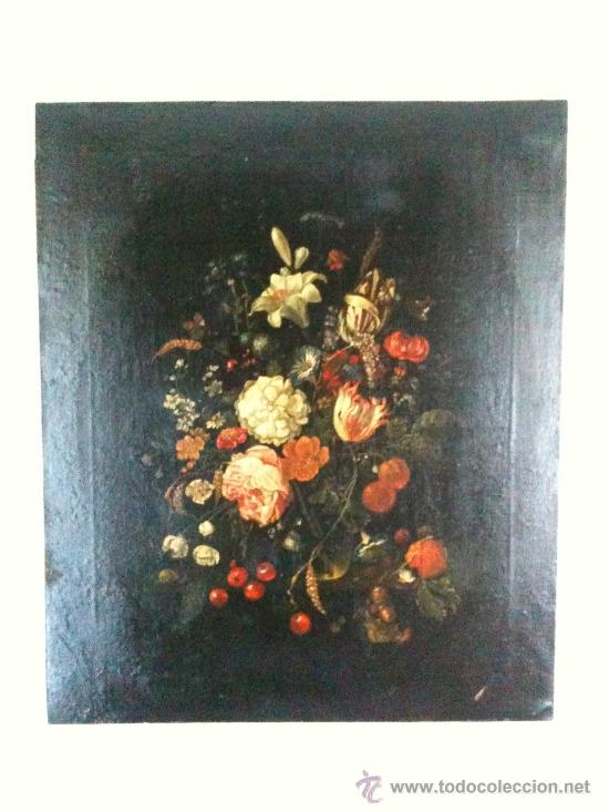 Arte: Bodegon de flores. - Foto 1