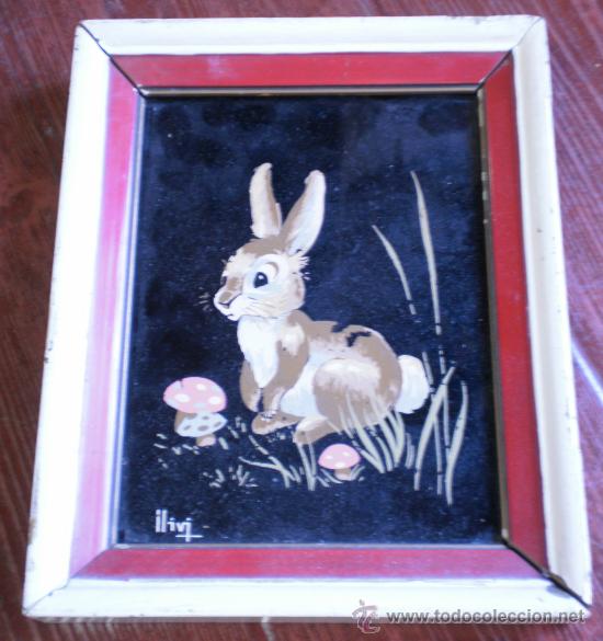 Arte: BONITO CUADRO INFANTIL CONEJITO - Foto 1