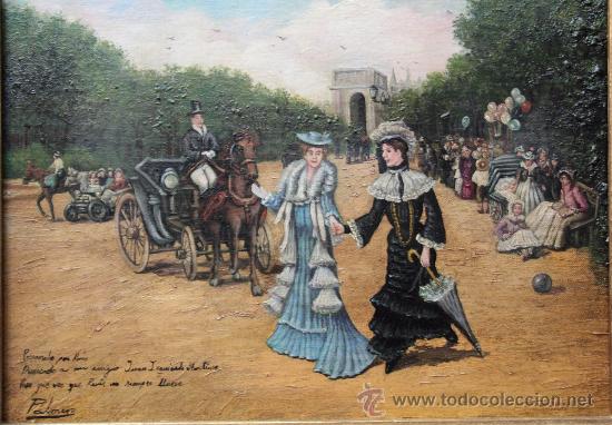 Arte: CUADRO ROMANTICO- PALMERO - Foto 2